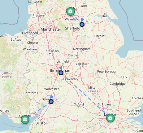 Field service management software UK - live engineer tracking