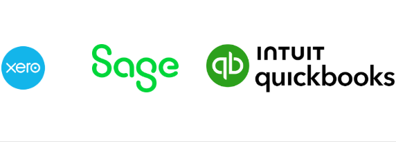 Accounting integrations for Xero, Sage and QuickBooks
