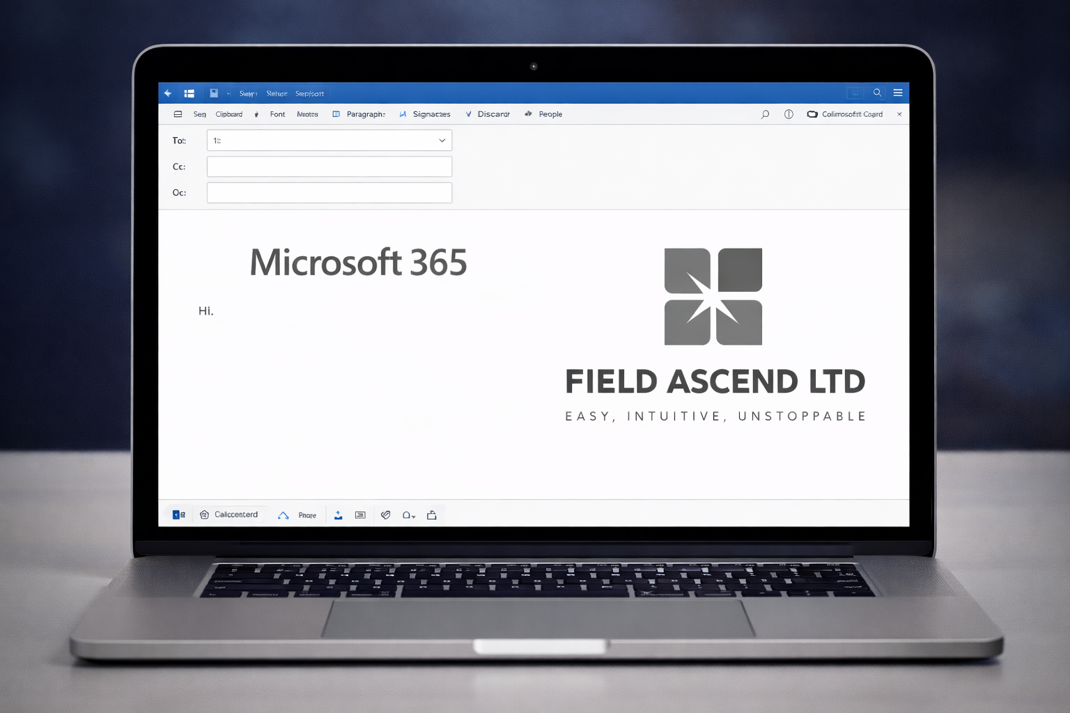 Microsoft 365 email integration for field service management software