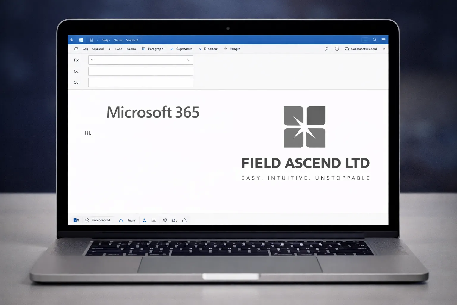 Microsoft 365 email integration for field service management software