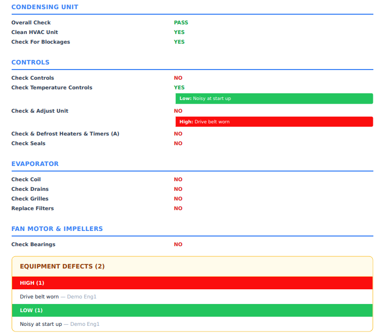Color-coded severity tier configuration showing Low Medium High and Critical chips with example defects and a tenant customize panel for names and colors